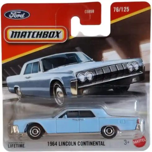 Mattel Matchbox 1964 Lincoln Continental kisautó