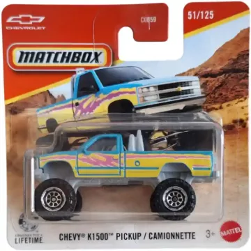 Mattel Matchbox Chevrolet (Chevy) K1500 Pickup kisautó