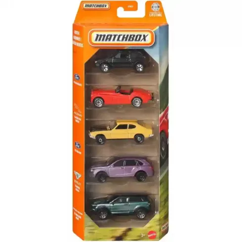 Mattel Matchbox kisautók 5 darabos szett - British Roadways