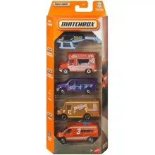 Mattel Matchbox kisautók 5 darabos szett - City Life