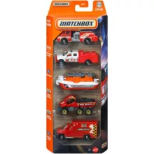 Mattel Matchbox kisautók 5 darabos szett - Rescue