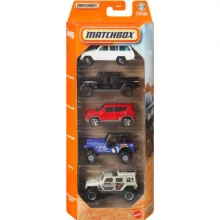 Mattel Matchbox kisautók 5 darabos szett - Jeep