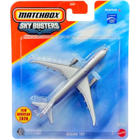 Mattel Matchbox Boeing 787 kisrepülő