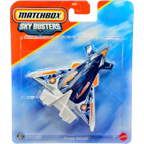 Mattel Matchbox Flying Dagger kisrepülő