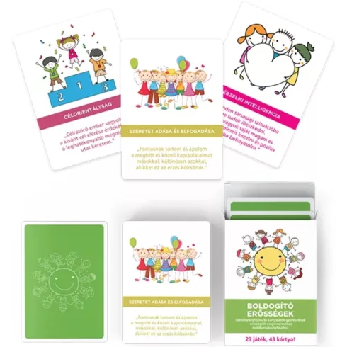 Boldogító erősségek kártyajáték