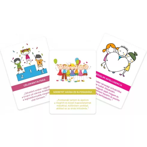 Boldogító erősségek kártyajáték