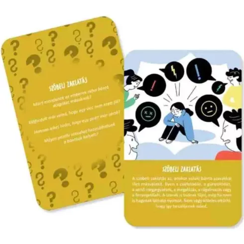 STOP Bántalmazás! kártyák