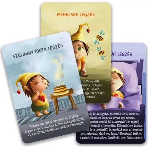 Szívmanó nyugilégzés kártyák