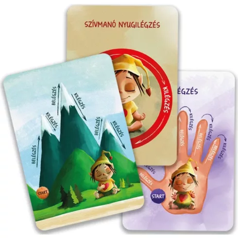 Szívmanó nyugilégzés kártyák