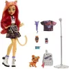 Mattel Monster High Toralei Stripe baba vérmacska kisállattal