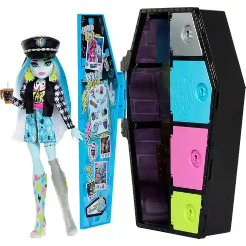 Mattel Monster High Skulltimate Secrets - Frankie Stein baba koporsóval