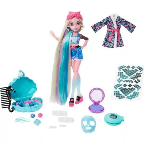 Mattel Monster High Spa Day - Lagoona Blue baba kiegészítőkkel