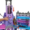 Mattel Monster High óriás rémséges egyetem bútorokkal és kiegészítőkkel, Haunted High School