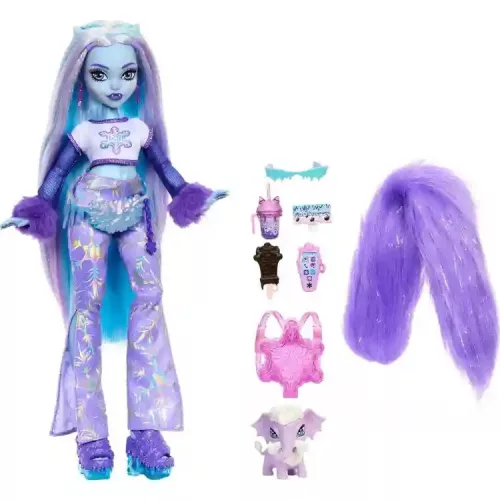 Mattel Monster High - Abbey Bominable mamut kisállattal