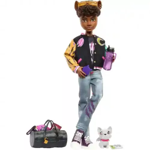 Mattel Monster High Clawd Wolf fiú baba kutya kisállattal