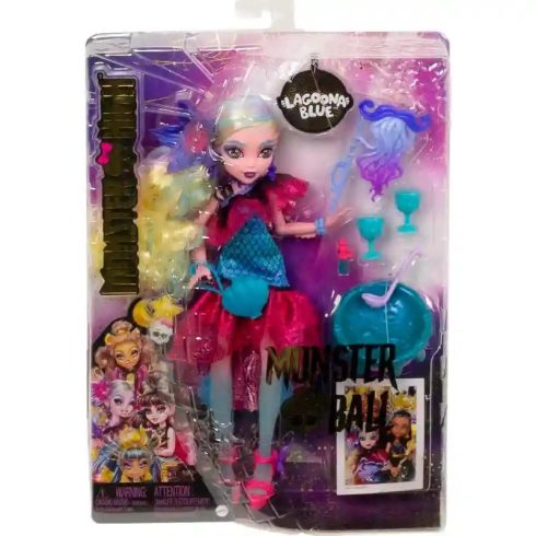 Mattel Monster High Monster Ball - Lagoona Blue baba kiegészítőkkel