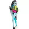 Mattel Monster High Skulltimate Secrets Neon Frights - Frankie Stein baba koporsóval (csomagolássérült)