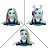   Mattel Monster High Frankie Stein fodrász és körmös babafej kiegészítőkkel