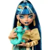 Mattel Monster High - Cleo De Nile baba kobra kígyó kisállattal