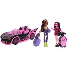   Mattel Monster High hétvégi kiruccanás játékszett babákkal és Vérda autóval