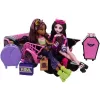 Mattel Monster High hétvégi kiruccanás játékszett babákkal és Vérda autóval