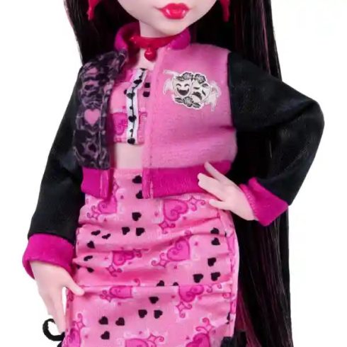 Mattel Monster High Fearbook Draculaura baba kiegészítőkkel