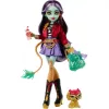 Mattel Monster High Jinafire Long baba sárkánylány kutya kisállattal