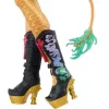 Mattel Monster High Jinafire Long baba sárkánylány kutya kisállattal