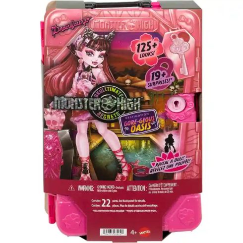 Mattel Monster High Skulltimate Secrets Destination: Gore-geous Oasis - Rémes utazás Draculaura baba