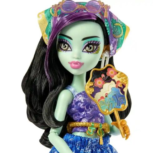 Mattel Monster High Skulltimate Secrets Destination: Gore-geous Oasis - Rémes utazás Jinafire Long baba