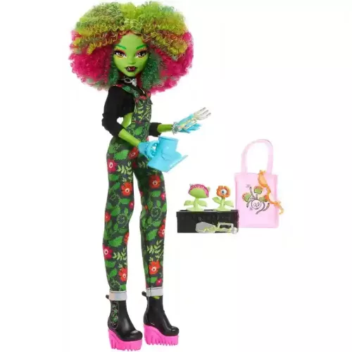 Mattel Monster High Fearbook Venus McFlytrap baba kiegészítőkkel