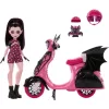 Mattel Monster High Draculaura baba és Vamptastic robogója