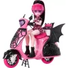 Mattel Monster High Draculaura baba és Vamptastic robogója