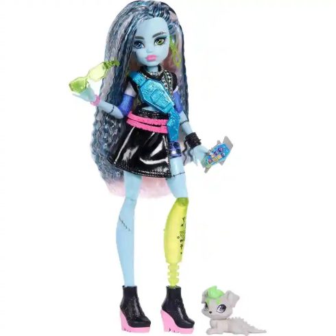 Mattel Monster High Frankie Stein baba kiegészítőkkel