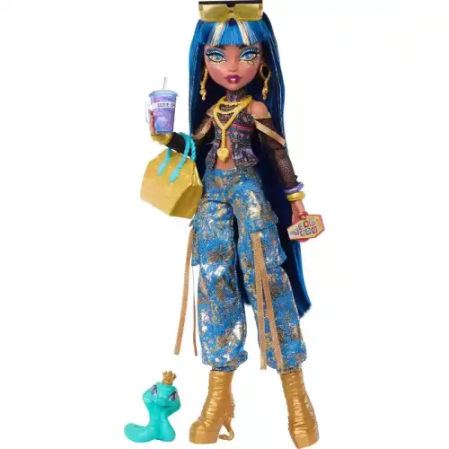Mattel Monster High Cleo de Nile baba kiegészítőkkel