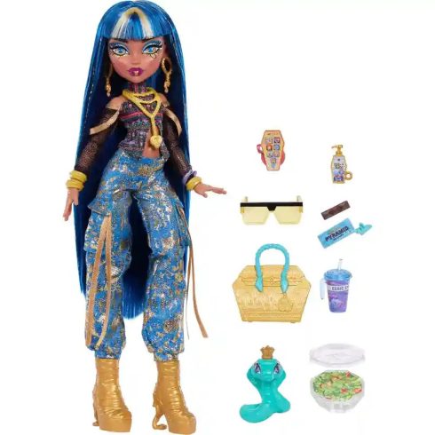 Mattel Monster High Cleo de Nile baba kiegészítőkkel