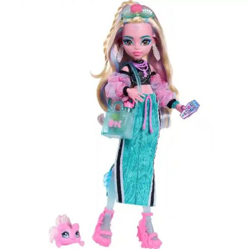 Mattel Monster High Lagoona Blue baba kiegészítőkkel
