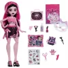 Mattel Monster High Self-Scare Secrets Draculaura rémségápolás baba
