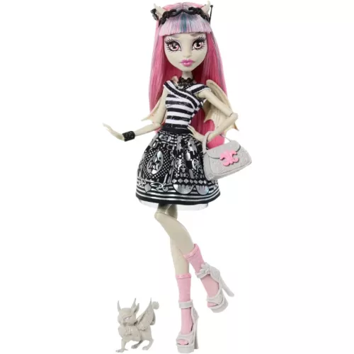 Mattel Monster High Boo-Riginal Creeproduction Rochelle Goyle baba kiegészítőkkel