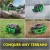Monster Jam távirányítós RC Grave Digger Trax tank 32cm