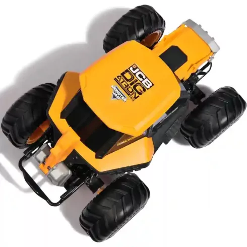 Monster Jam távirányítós RC JCB Digatron monster truck autó fénnyel 32cm