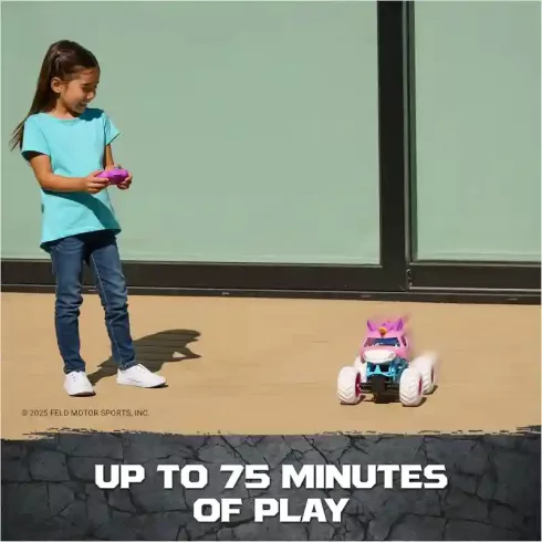 Monster Jam távirányítós RC Sparkle Smash unikornis monster truck autó 32cm