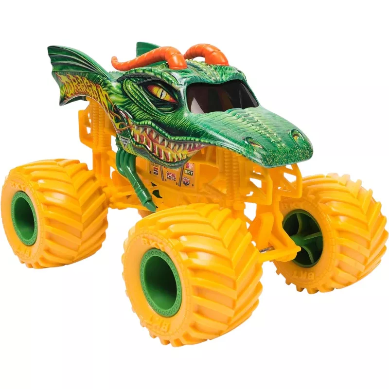 Monster Jam Dragon Monster Truck 1:24 fém játékautó - Morzsa