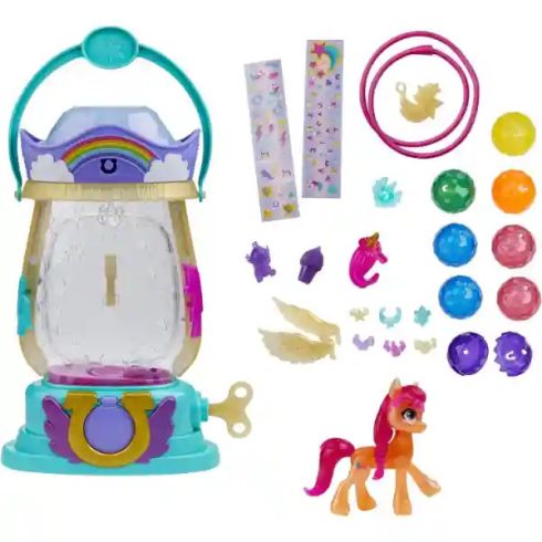 Hasbro Én kicsi pónim: Az új nemzedék - Sunny Starscout póni varázslatos, interaktív lámpása, My Little Pony