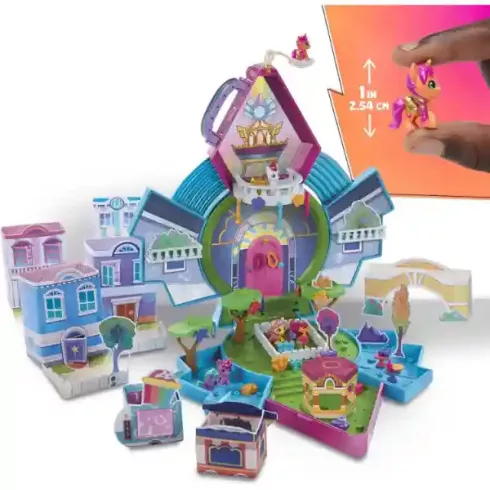 Hasbro Én kicsi pónim: Mini World Magic - Crystal hordozható házikója, My Little Pony