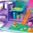   Hasbro Én kicsi pónim: Varázslatos minivilág - Mare Stream lakókocsi pónikkal (csomagolássérült)