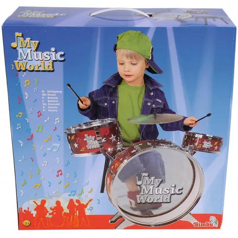 Simba Toys My Music World - Játék dobfelszerelés gyerekeknek (106839858)