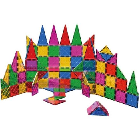 Magnetic Tiles 100db-os mágneses építőjáték