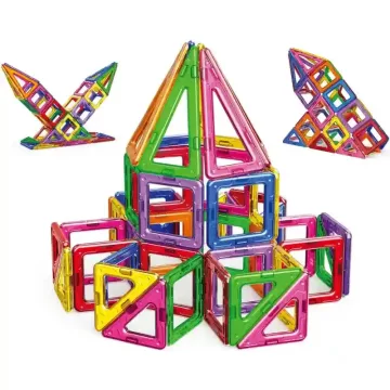 Magnetic Tiles 50db-os üreges mágneses építőjáték