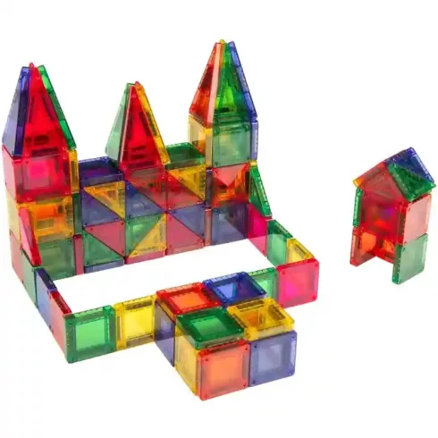 Magnetic Tiles 100db-os mágneses építőjáték